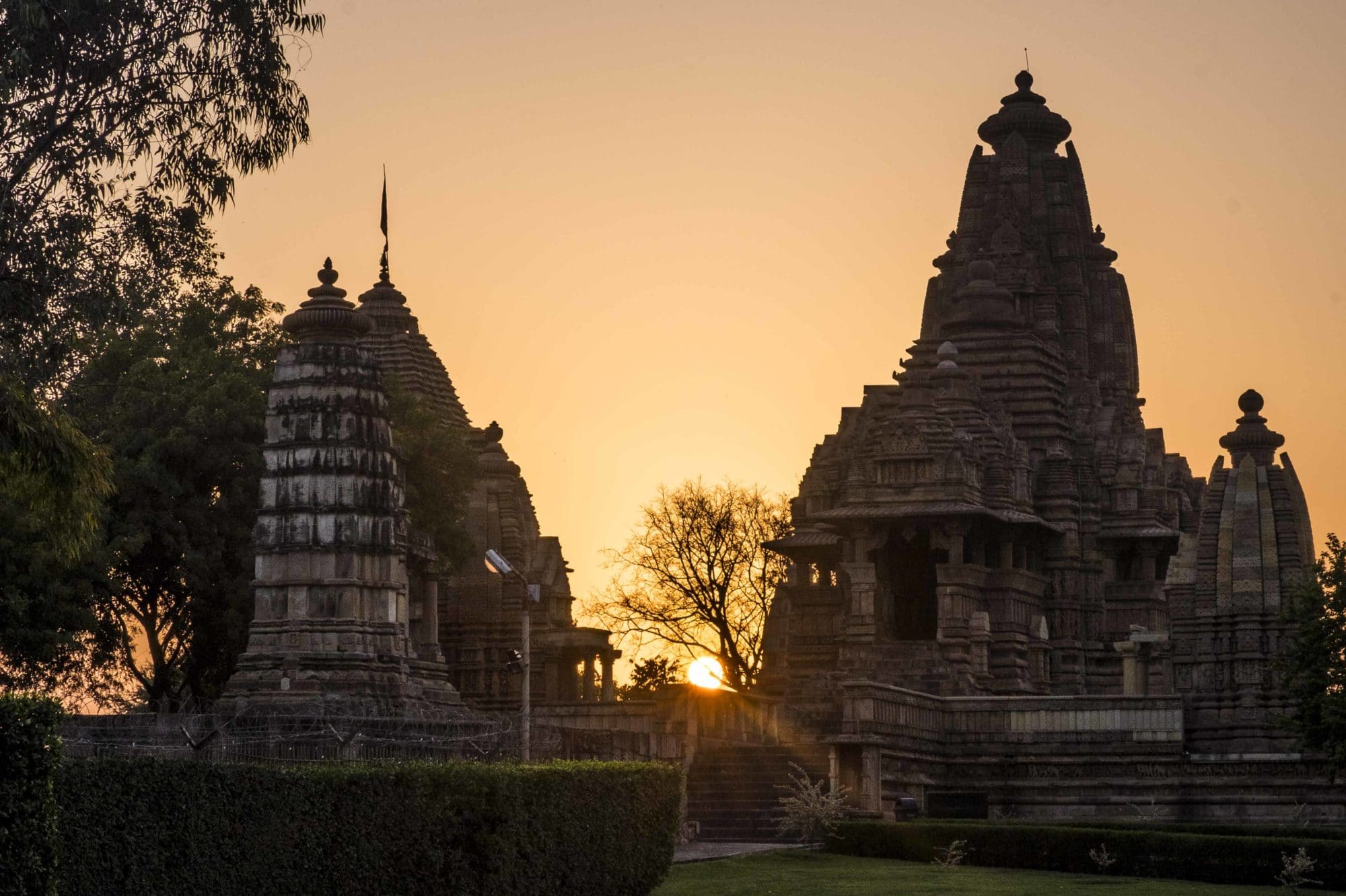 Khajuraho Temples Sunset