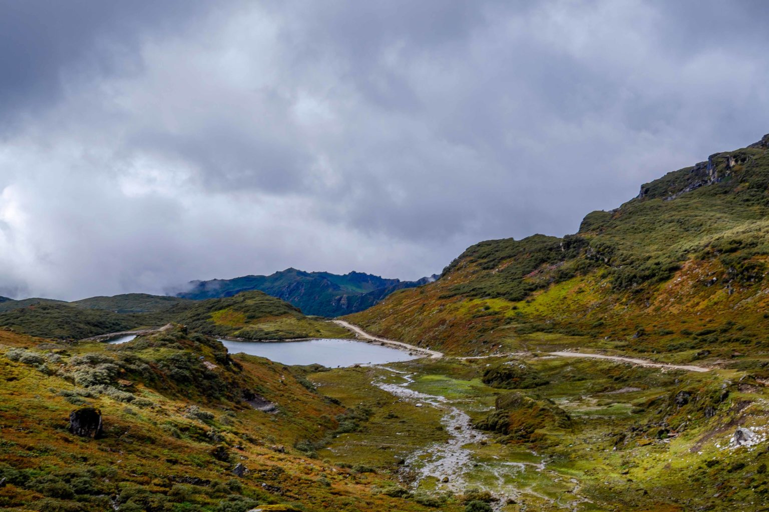 bumla pass lake