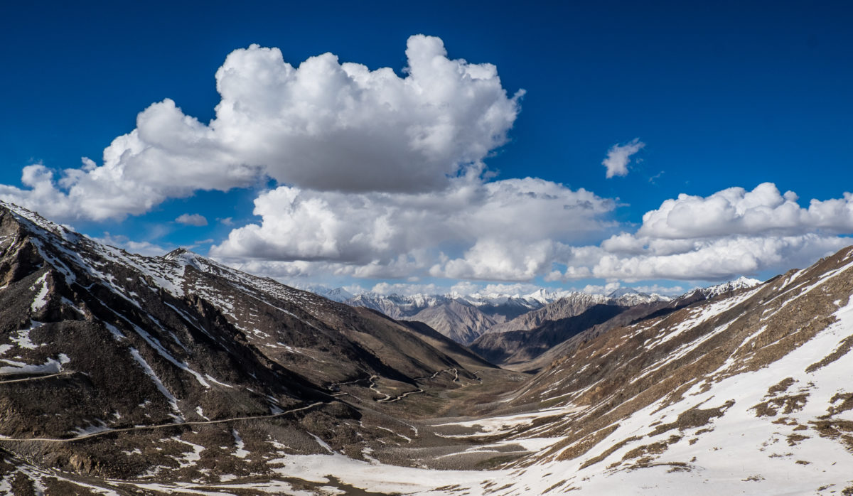 The view from Khardungla Pass, Ladakh
