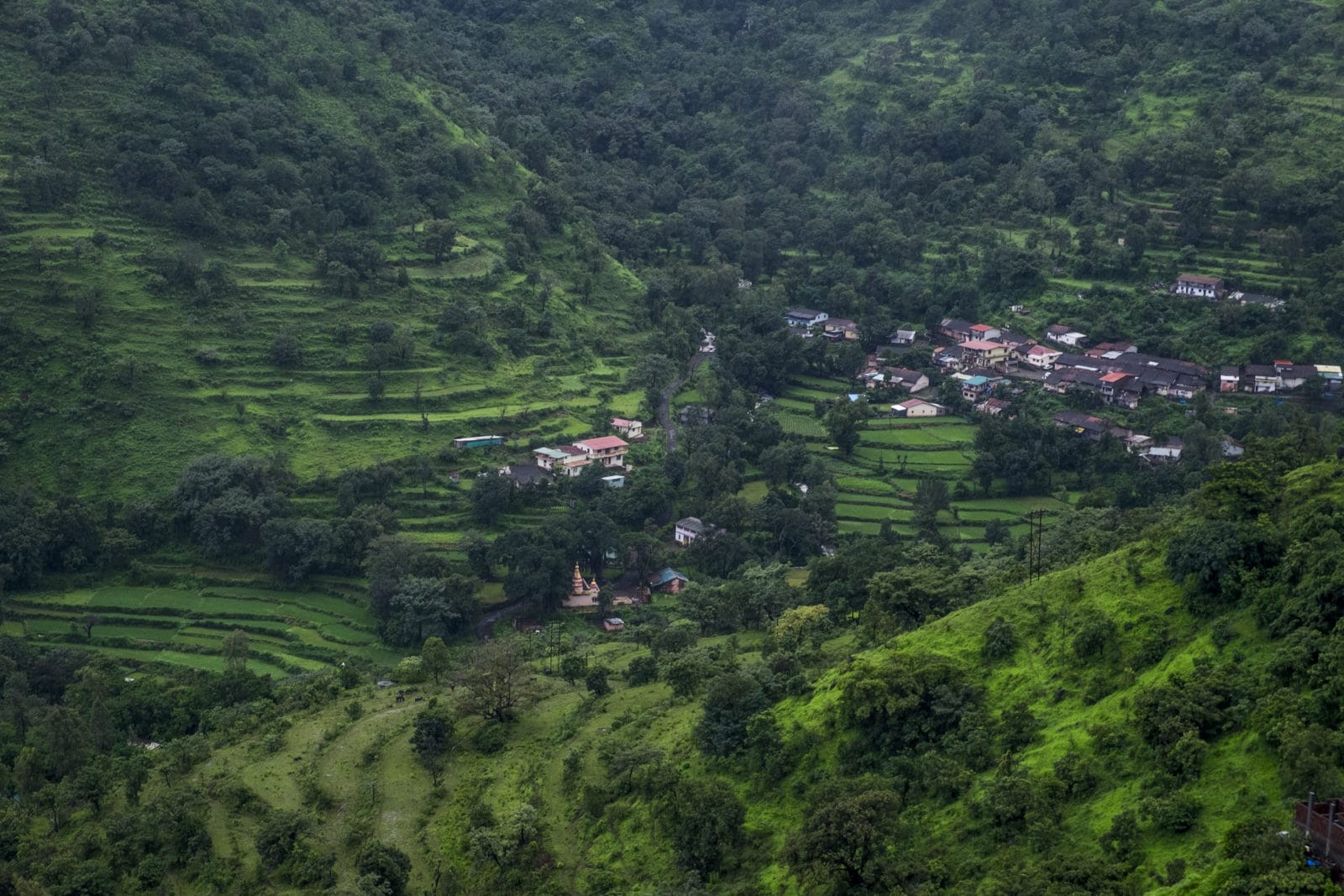 View from Devrai Art Village