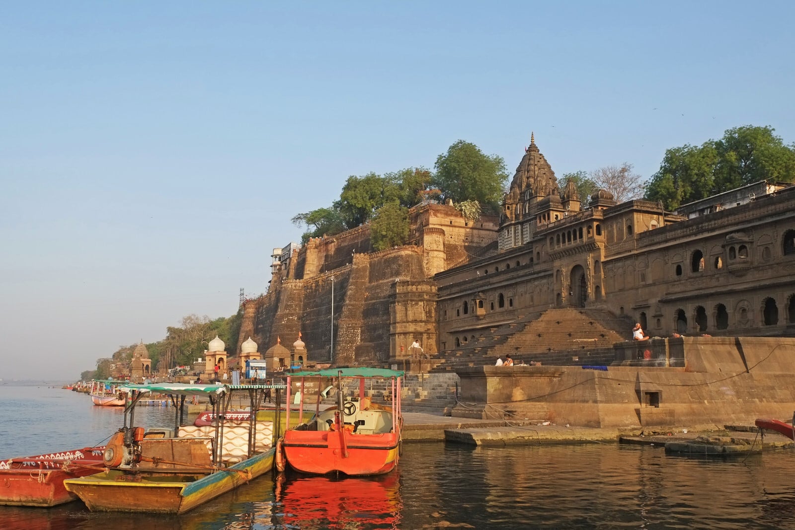 Ahilya fort Maheshwar