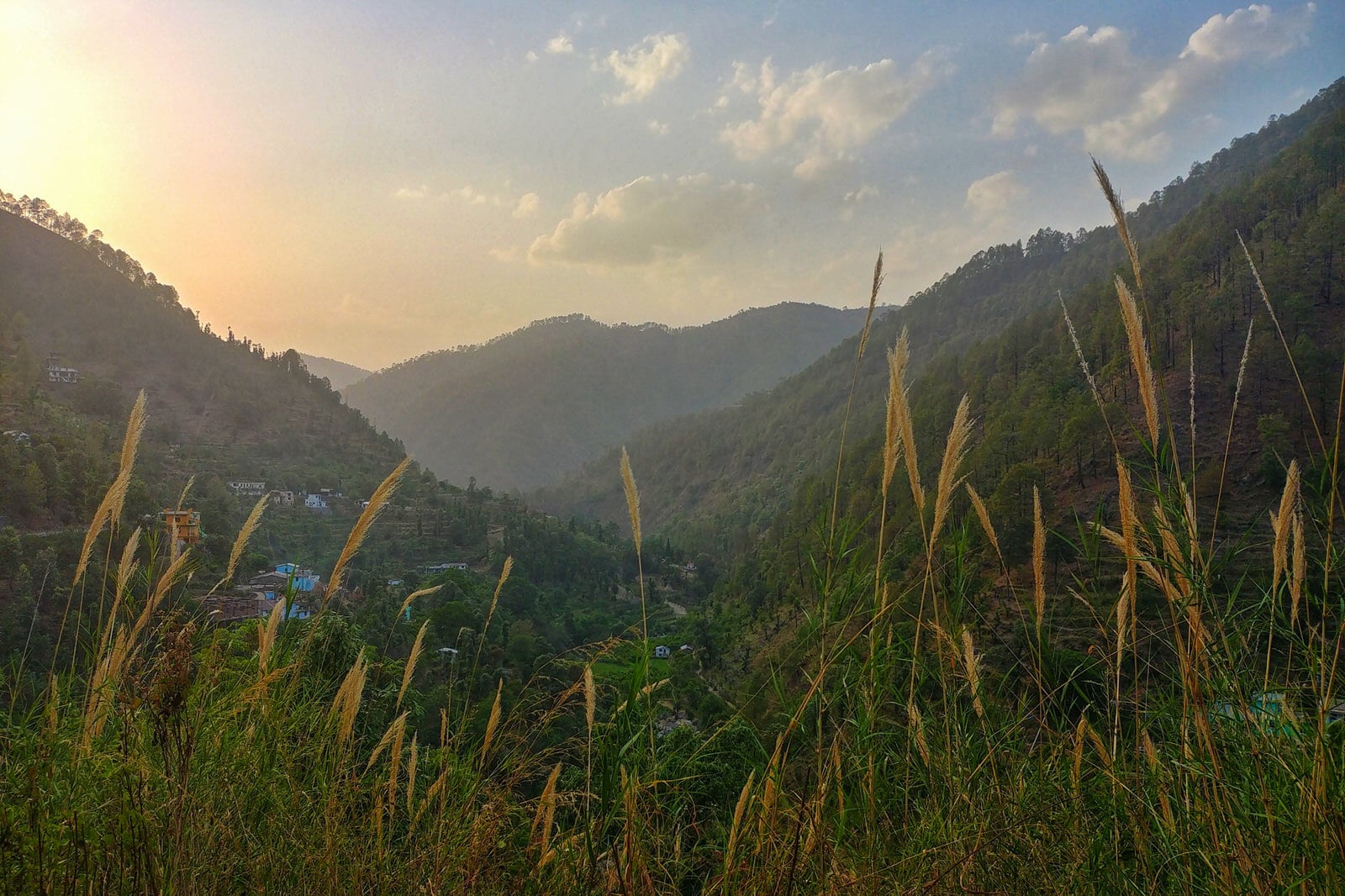 Ramghar at sunset