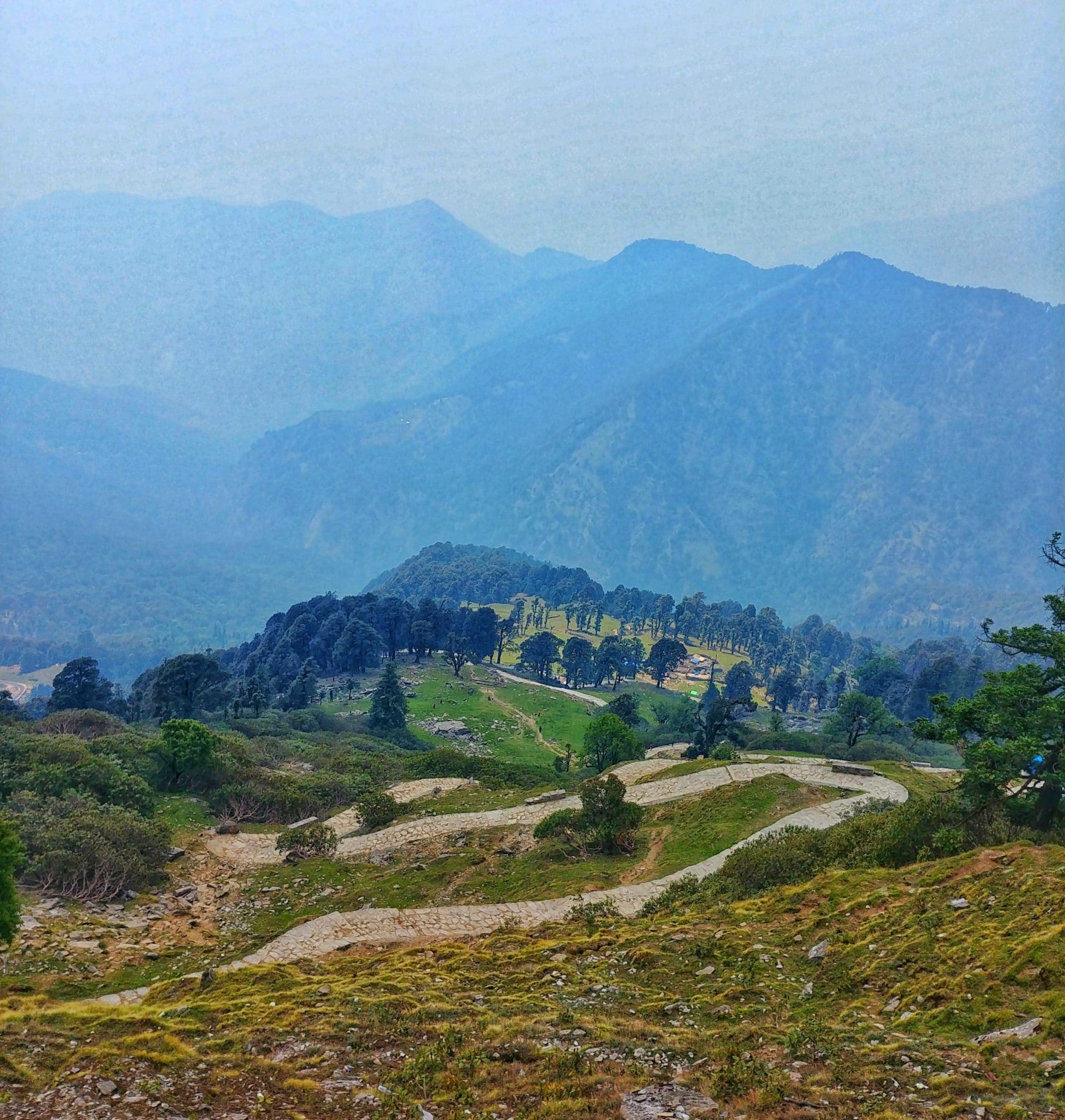 Tungnath trek path