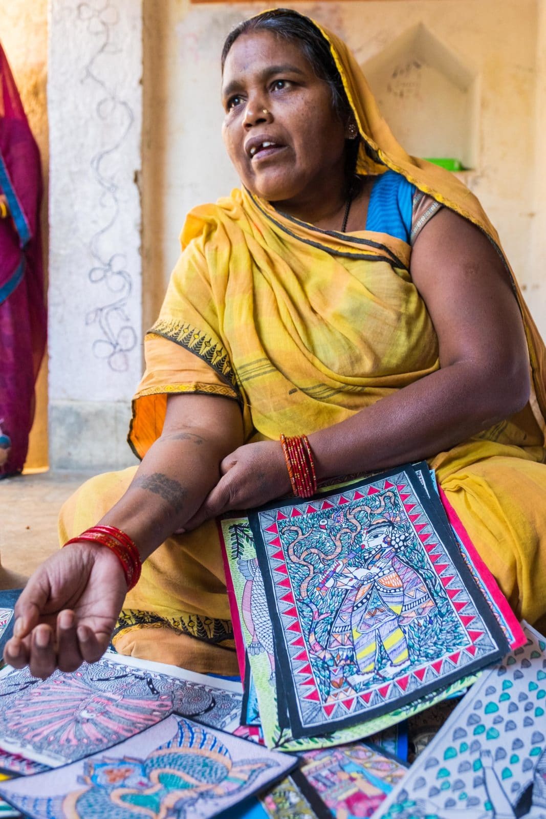 Dulari Devi, Madhubani artist, Ranti village